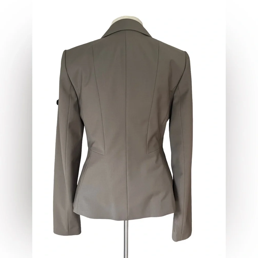 Ann Taylor Wool Blazer/Spandex Brown Women’s Size 4T